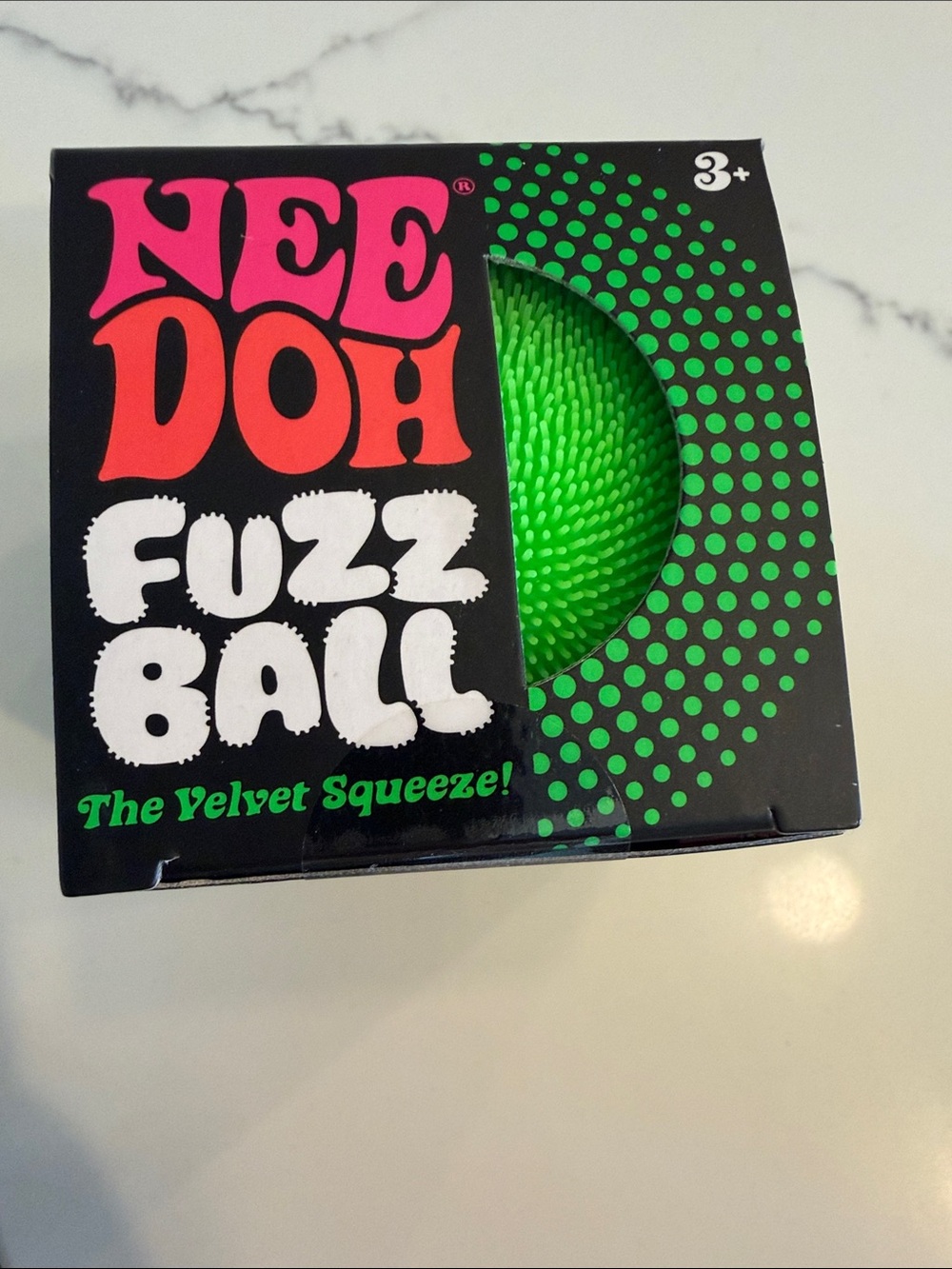 Fuzz Ball Velvet Squeeze - NeeDoh